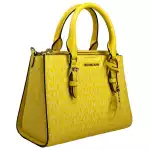 Michael Kors Charlotte 3 In 1 Satchel Bag Crossbody Golden Yellow 5