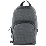 Michael Kors Cooper Medium Black Signature Pvc Sling Backpack