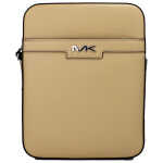 Michael Kors Cooper Medium Camel Crossgrain Leather Flight Crossbody Bag 2