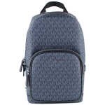 Michael Kors Cooper Medium Navy Signature Pvc Sling Backpack