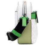 Michael Kors Cooper Small Bright White Palm Signature Pvc Utility Crossbody Bag