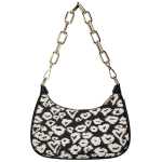 Michael Kors Cora Medium Heart Print Pvc Zip Pouchette Crossbody Bag 2
