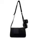 Michael Kors Crossbody Tech Attachment Bag Purse Black 2
