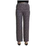 Michael Kors Elegant High Waist Straight Black Trousers 3