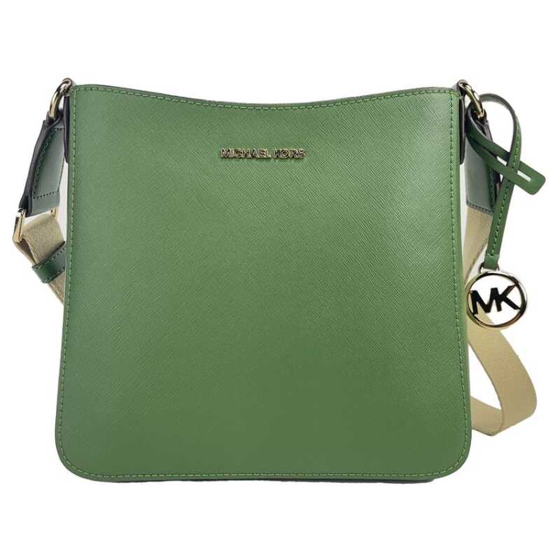 Michael Kors Green Saffiano Leather Crossbody Bag, theFeinheit