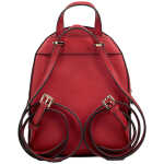 Michael Kors Jaycee Mini Xs Leather Zip Pocket Backpack Red 3