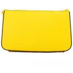 Michael Kors Jet Set Daffodil Vegan Crossbody Tech Attachment Bag Purse