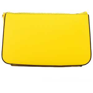 Michael Kors Jet Set Daffodil Vegan Crossbody Tech Attachment Bag Purse