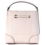 Michael Kors Mercer Small Powder Blush Pebble Leather Bucket Crossbody Bag Purse 2
