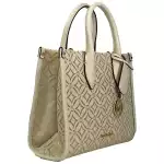 Michael Kors Mirella Small Top Zip Crossbody Tote Bag Creme 2