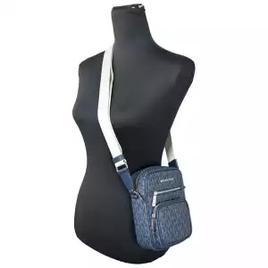 Michael Kors North South Medium Crossbody Bag Navy Blue 2