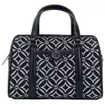 Michael Kors Small Leather Duffle Crossbody Bag Black