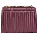 Michael Kors Whitney Medium Chain Shoulder Flap Crossbody Oxblood 2