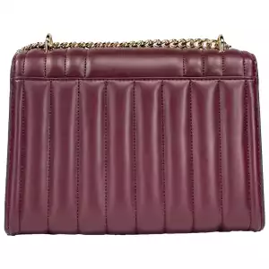 Michael Kors Whitney Medium Chain Shoulder Flap Crossbody Oxblood 2