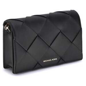 Michael Kors Woven Leather Jet Set Shoulder Bag 2