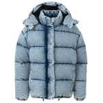 Miu Miu Blue Polyester Jackets Coat 6
