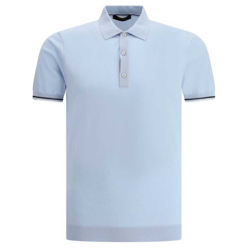 MooRER Cotton Polo Shirt, theFeinheit