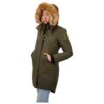 Moose Knuckles Army Cotton Women Jacket