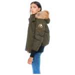 Moose Knuckles Army Nylon Women Bomber Jacket