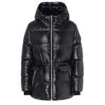 Moose Knuckles Black Nylon Jackets Coat 4
