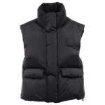 Moose Knuckles Black Nylon Vest
