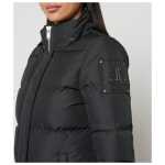 Moose Knuckles Black Polyester Jacket Coat