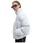 Moose Knuckles Light Blue Nylon Women Jacket 3