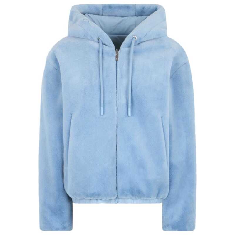 Moose Knuckles Light Blue Nylon Women Jacket, theFeinheit