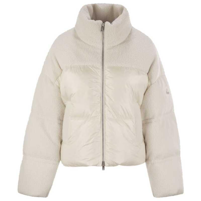 Moose Knuckles White Nylon Jackets &amp; Coat, theFeinheit