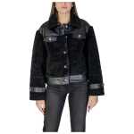 Morgan De Toi Black Polyester Coat