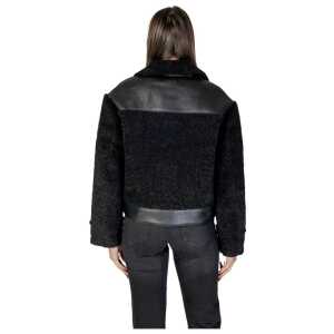Morgan De Toi Black Polyester Coat 2
