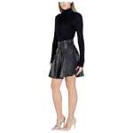 Morgan De Toi Black Viscose Midi 2