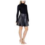 Morgan De Toi Black Viscose Midi 3