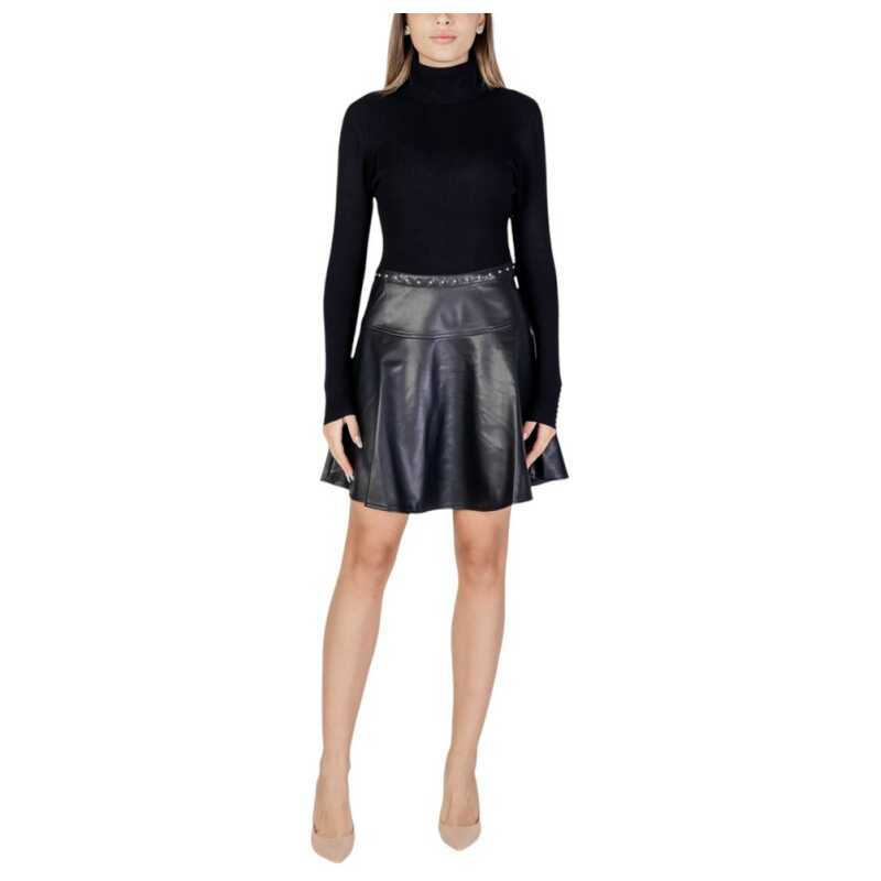 Morgan De Toi Black Viscose Midi, theFeinheit