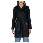 Morgan De Toi Black Wool Coat