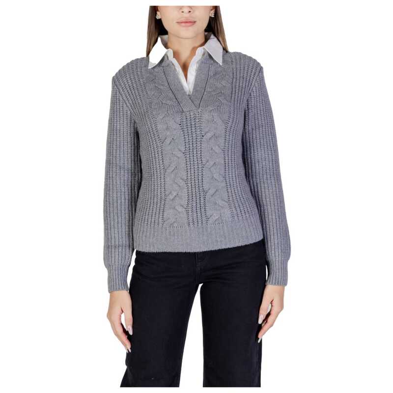 Morgan De Toi Gray Viscose Sweater, theFeinheit
