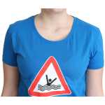 Moschino Chic Triangle Graphic Cotton Tee 3
