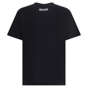 Moschino T Shirt Whit Maxi Print 2