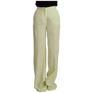 Msgm High Waist Straight Leg Chic Trousers 3