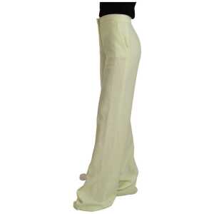 Msgm High Waist Straight Leg Chic Trousers