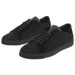 Off White Black Calfskin Women Sneaker
