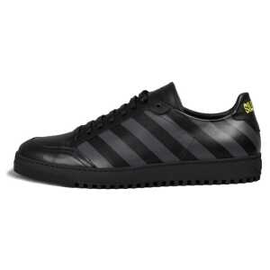 Off White Black Calfskin Women Sneaker 6