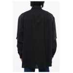 Off White Linen Shirt With Removable Shirt 2