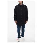 Off White Linen Shirt With Removable Shirt 4