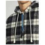 Palm Angels Black Cashmere Men Sweater Jacket 4
