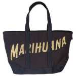 Palm Angels Chic Black Cotton Shoulder Bag 2