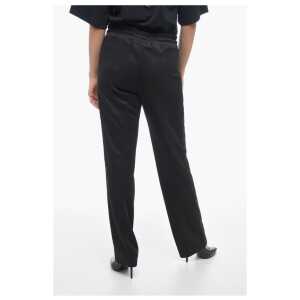 Palm Angels Cotton Track Pants With Lurex Embroideries 2