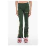 Palm Angels Flared Joggers With Contrasting Side Band