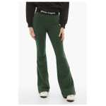 Palm Angels Flared Sweat Pants With Logoed Elastic Band