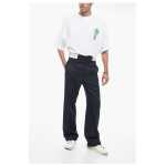 Palm Angels Logoed Band Sartorial Tape Pants 4